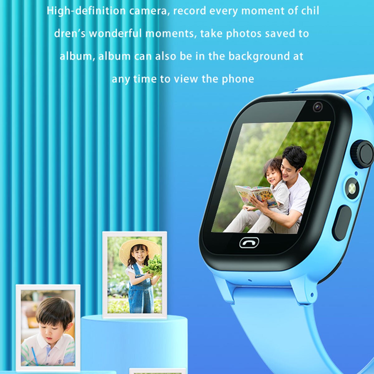 Kids Smartwatch Gps - Kids Smart Watch SOS Call Outdoor