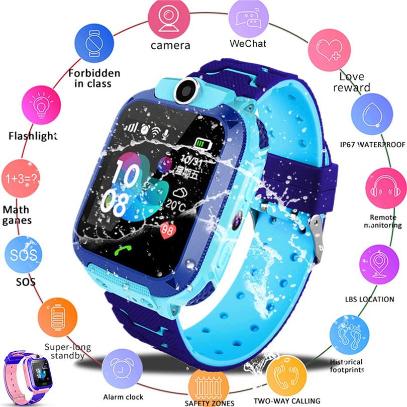 Kids Smartwatch Gps - Q12 Children Kids Smart Watch SOS